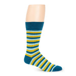 0932- Custom Striped Dress Socks