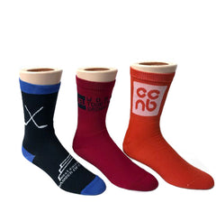 0933D -CUSTOM CREW POLYESTER SOCKS thumbnail