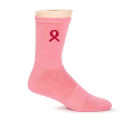 0934-Custom Pink Cotton Sport Socks thumbnail
