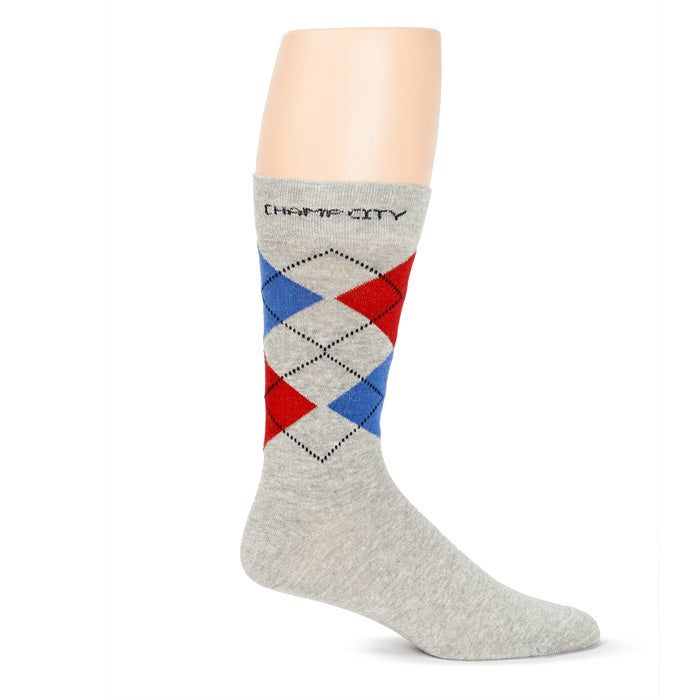 0936-Custom Argyle Dress Socks