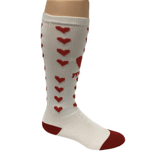0933E -CUSTOM KNEE HIGH POLYESTER SOCKS