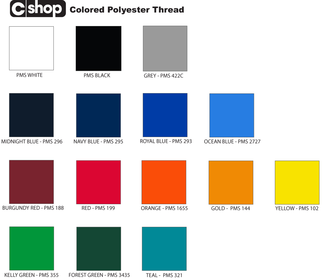 POLYESTER THREAD COLORS | CSHOP-PROMO